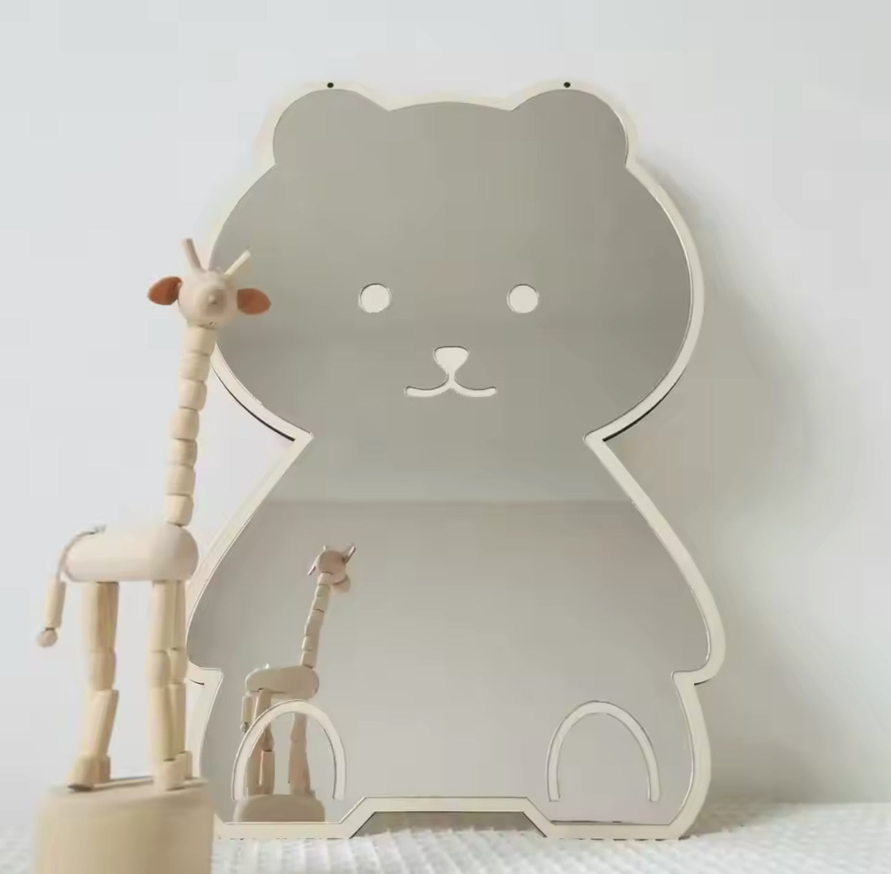 Espejo de estimulación para bebe, Oso
