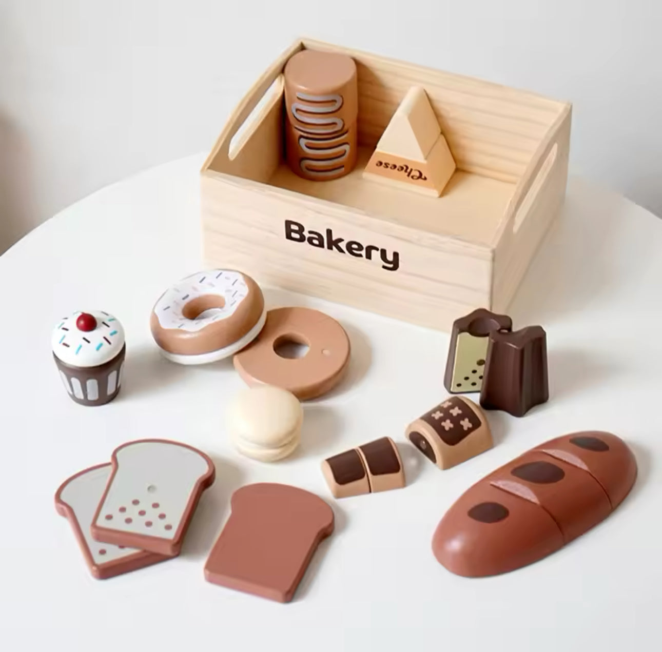 Juego de bakery de madera