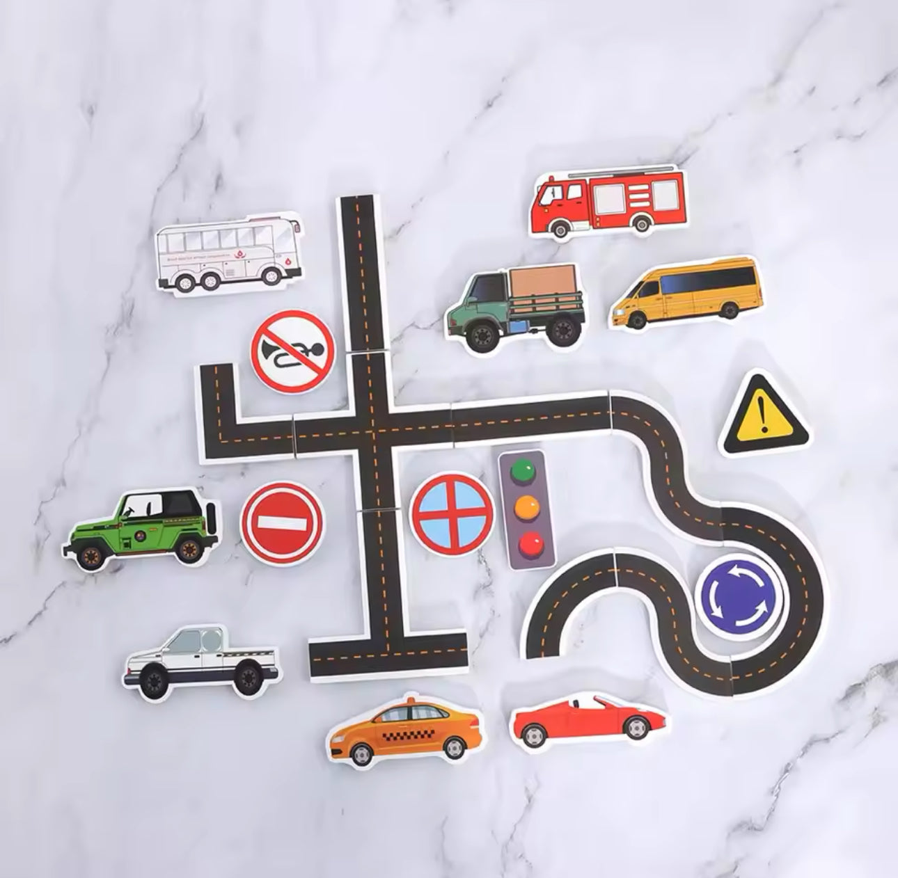 Juego de baño carretera
