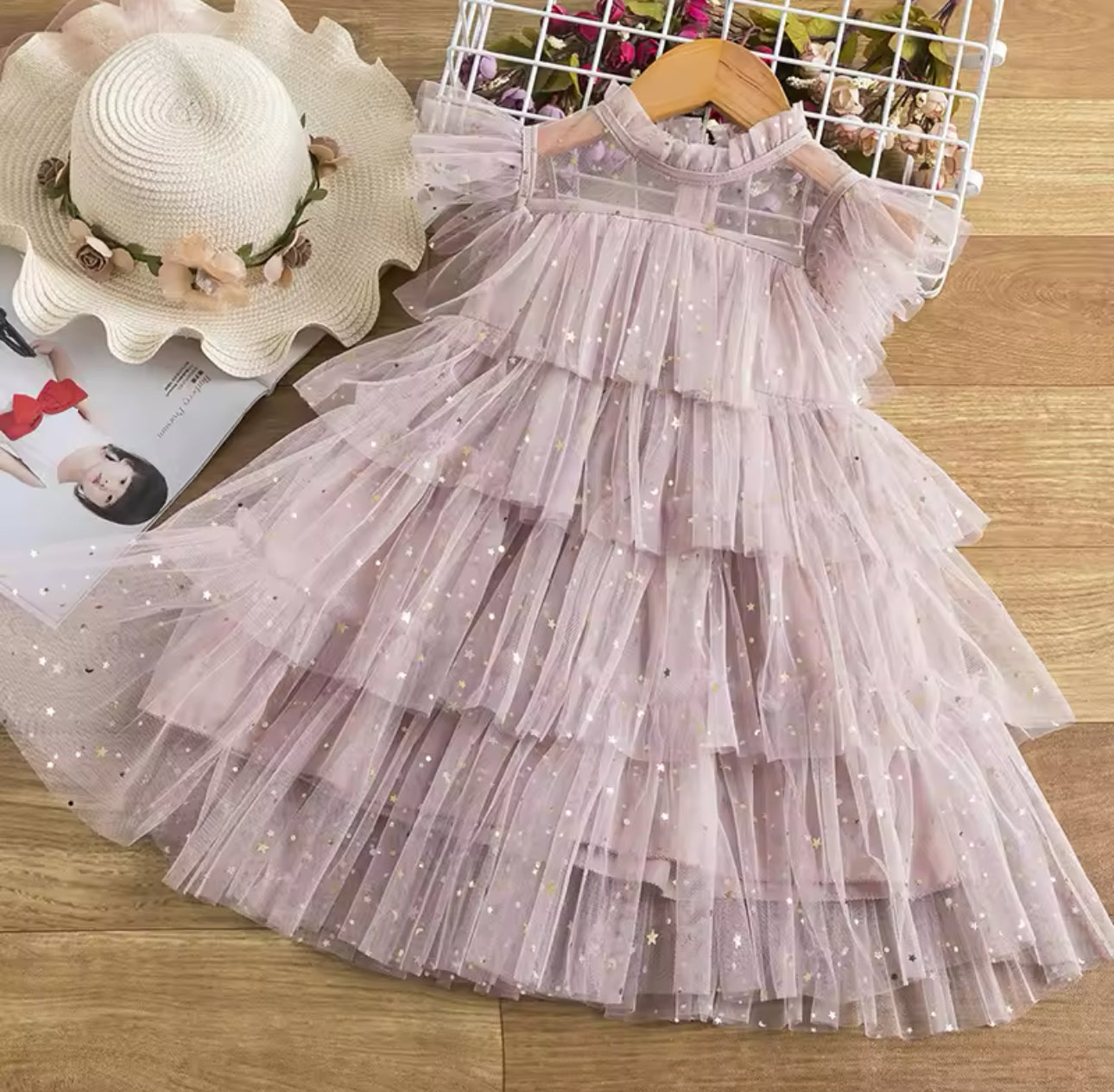 Vestido Volants