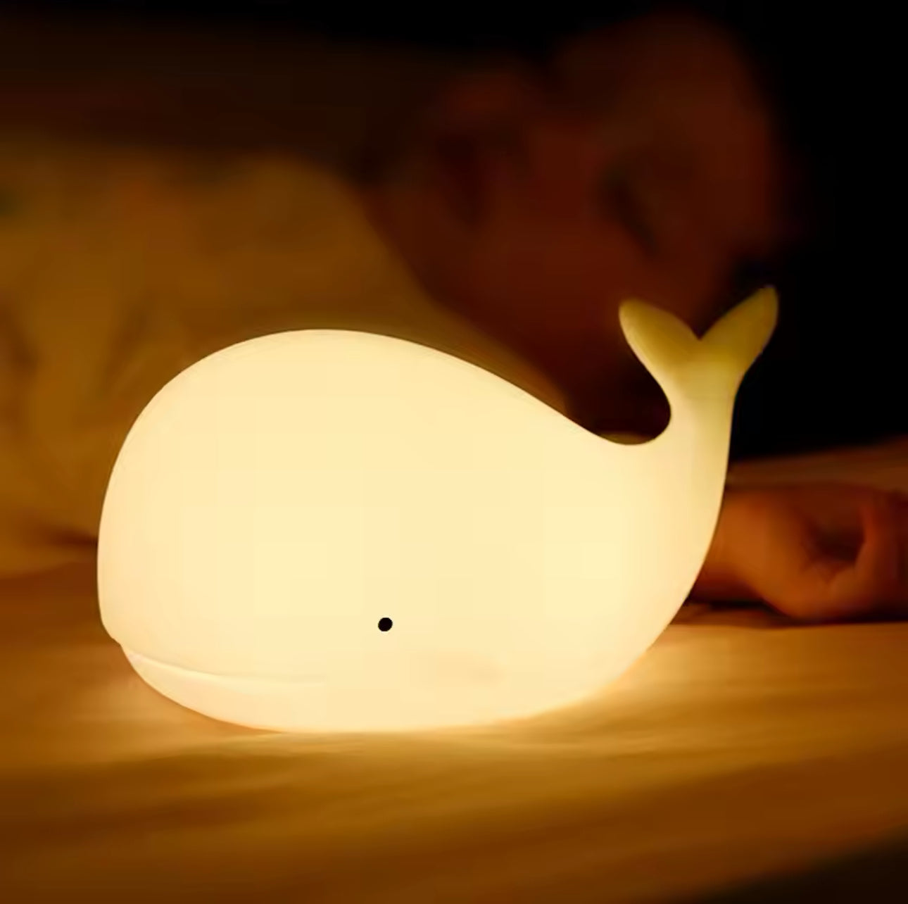 Luz de noche de ballena