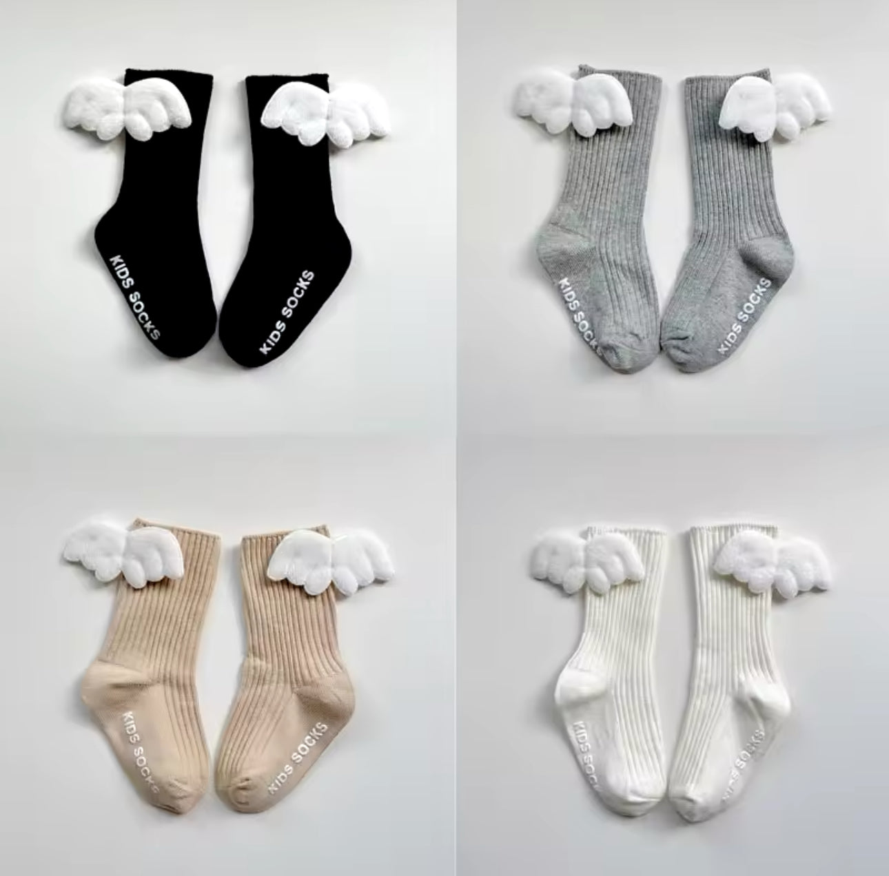Calcetines de alas de angel