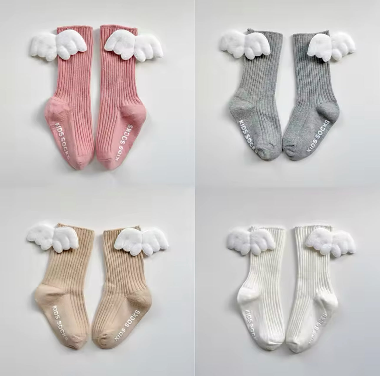 Calcetines de alas de angel