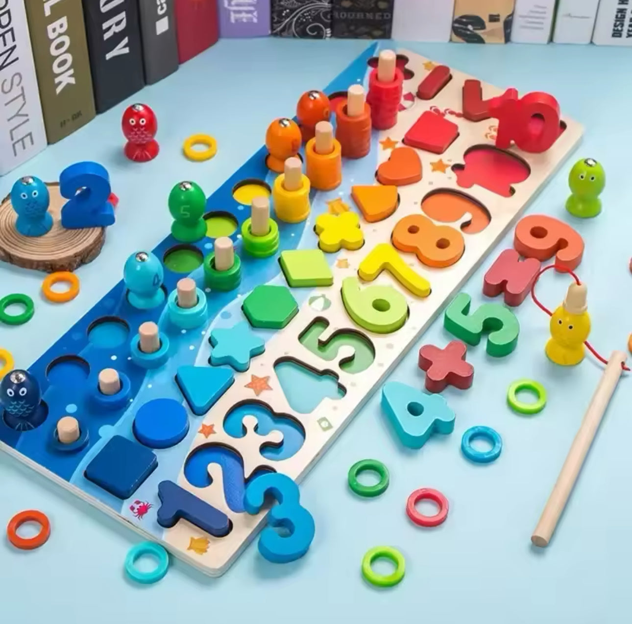 Juego de formas y números