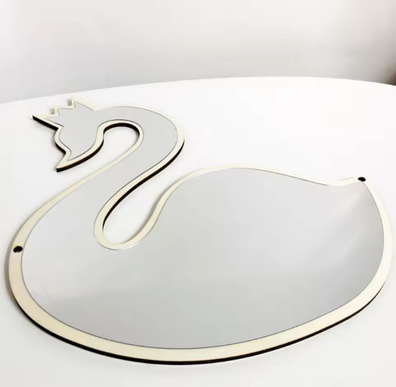 Espejo de estimulación para bebe, cisne